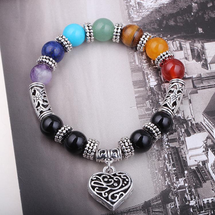 Chakra Reiki Healing Heart Bracelet