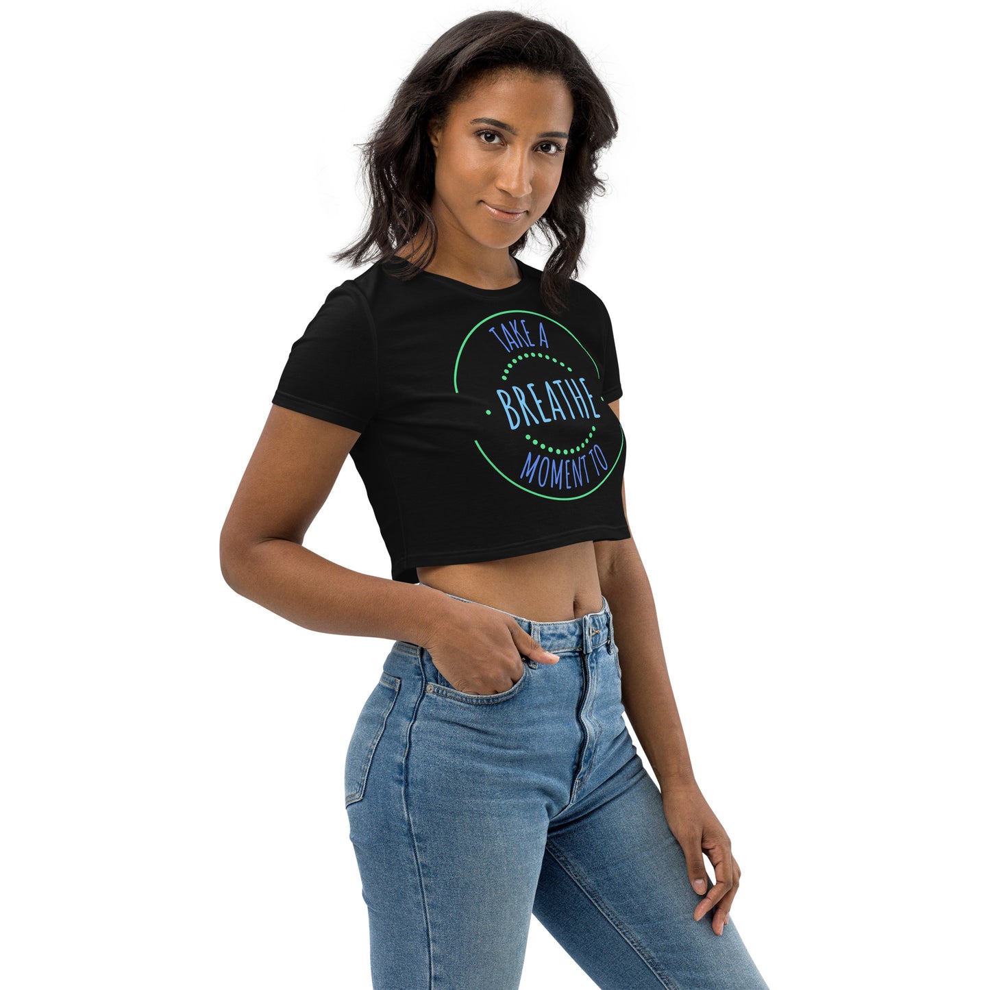 Take a Moment To Breathe Crop Top