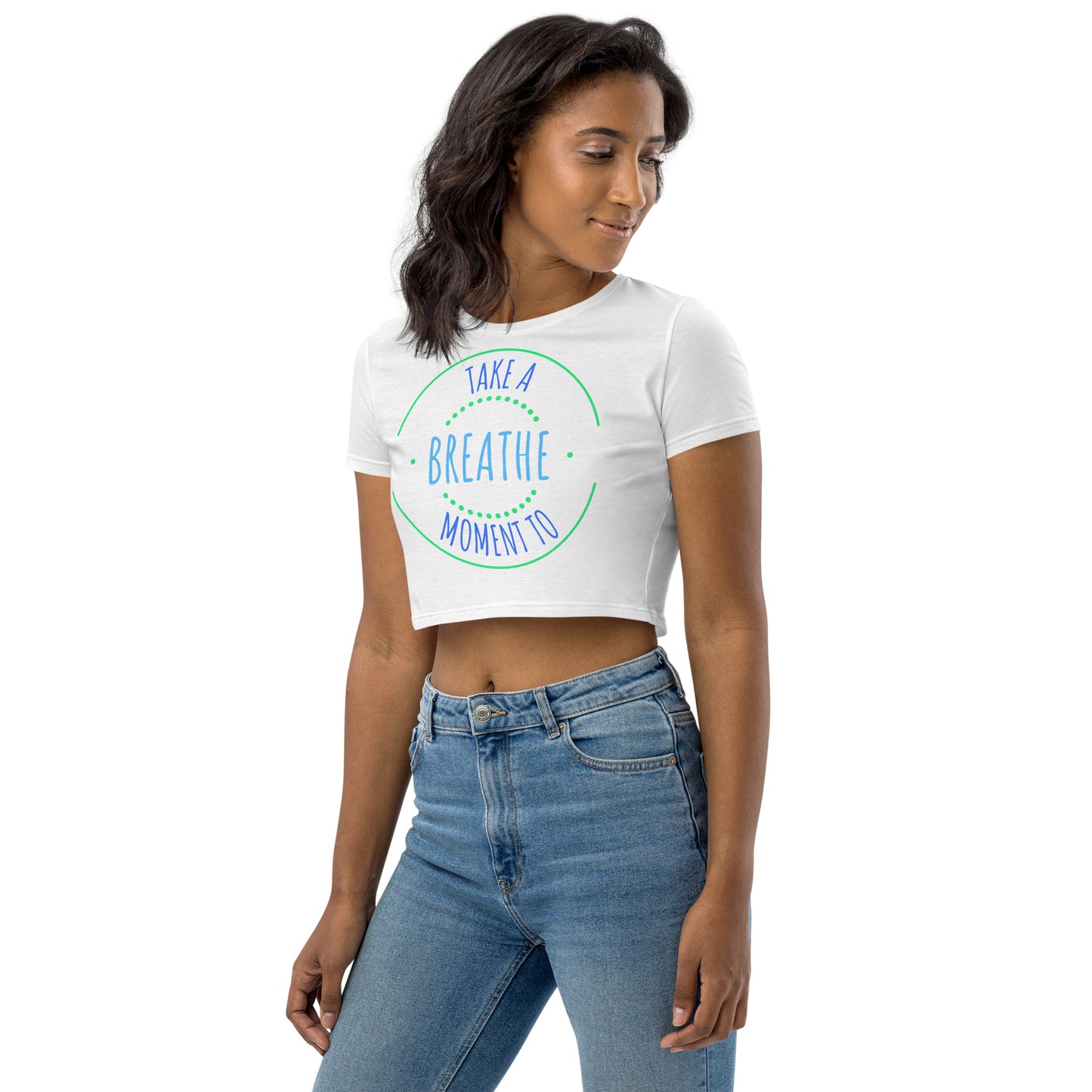 Take a Moment To Breathe Crop Top