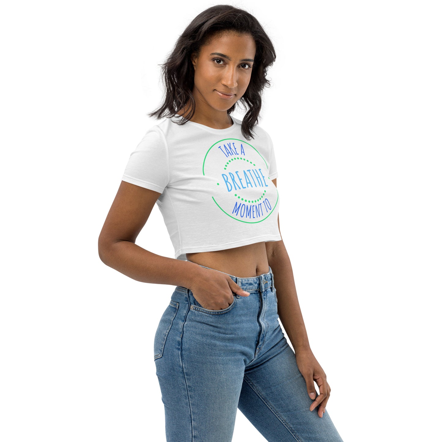 Take a Moment To Breathe Crop Top